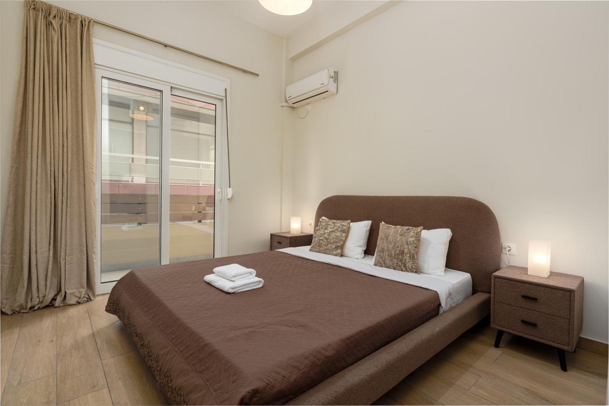 Cozy New Apartment Nearby Metro Athene Buitenkant foto