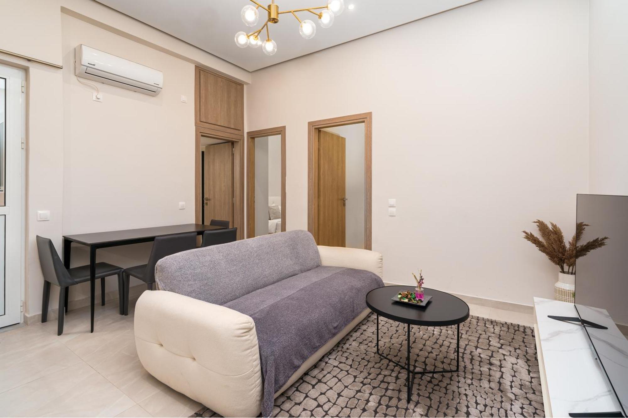 Cozy New Apartment Nearby Metro Athene Buitenkant foto